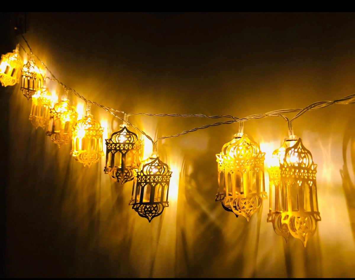 Ramadan & Eid Lights Lanterns - 3 Feet – Designed By Eman