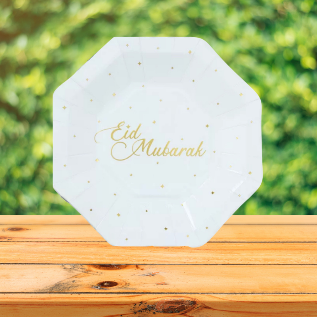 Eid Party Plates - Small 8 Pack