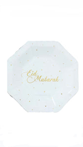 Eid Party Plates - Small 8 Pack