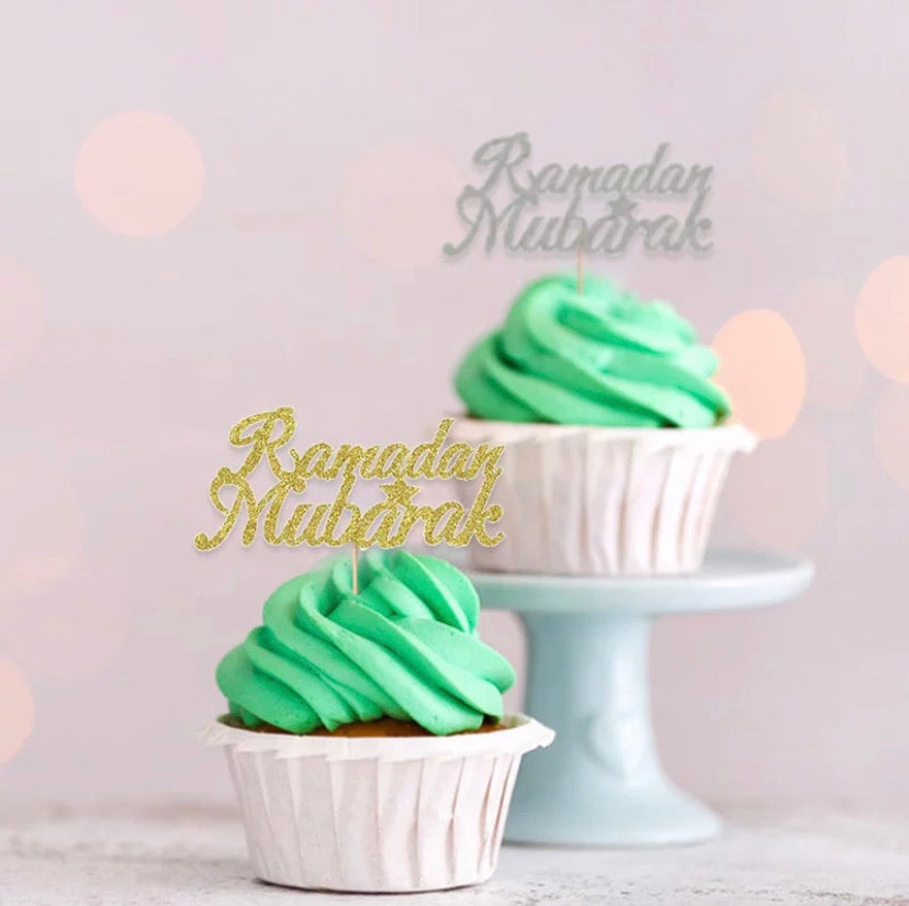 Ramadan Cupcake Topper - 12 Pack
