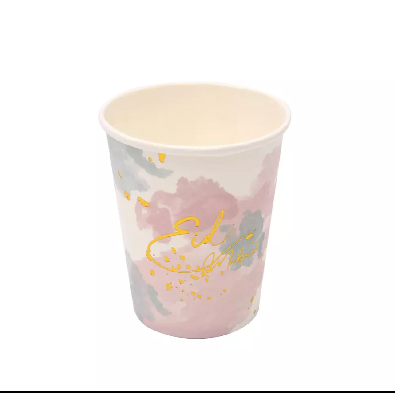 Pink Eid Party Cups - 10 Pack